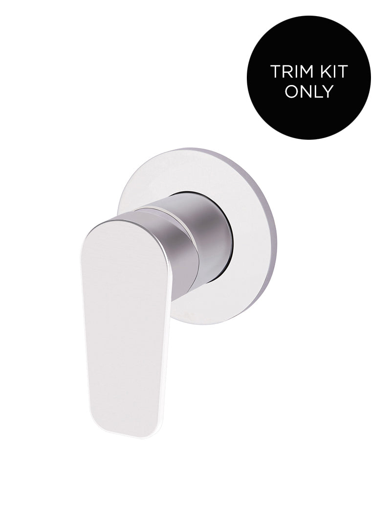Meir Round Wall Mixer Paddle Handle Trim Kit Polished Chrome