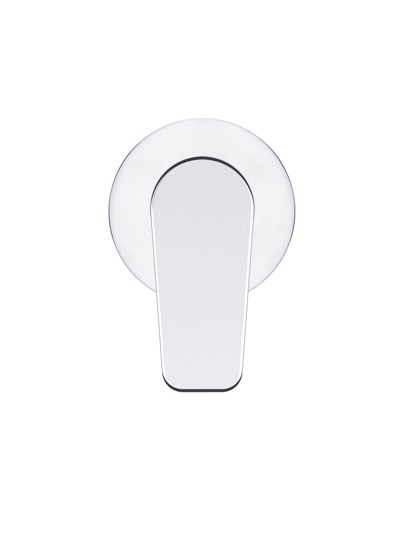 Meir Round Wall Mixer Paddle Handle Trim Kit Polished Chrome