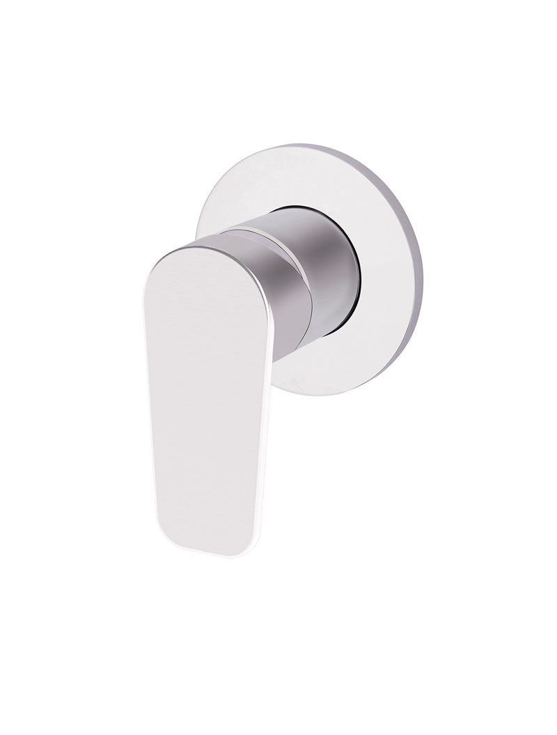 Meir Round Wall Mixer Paddle Handle Trim Kit Polished Chrome