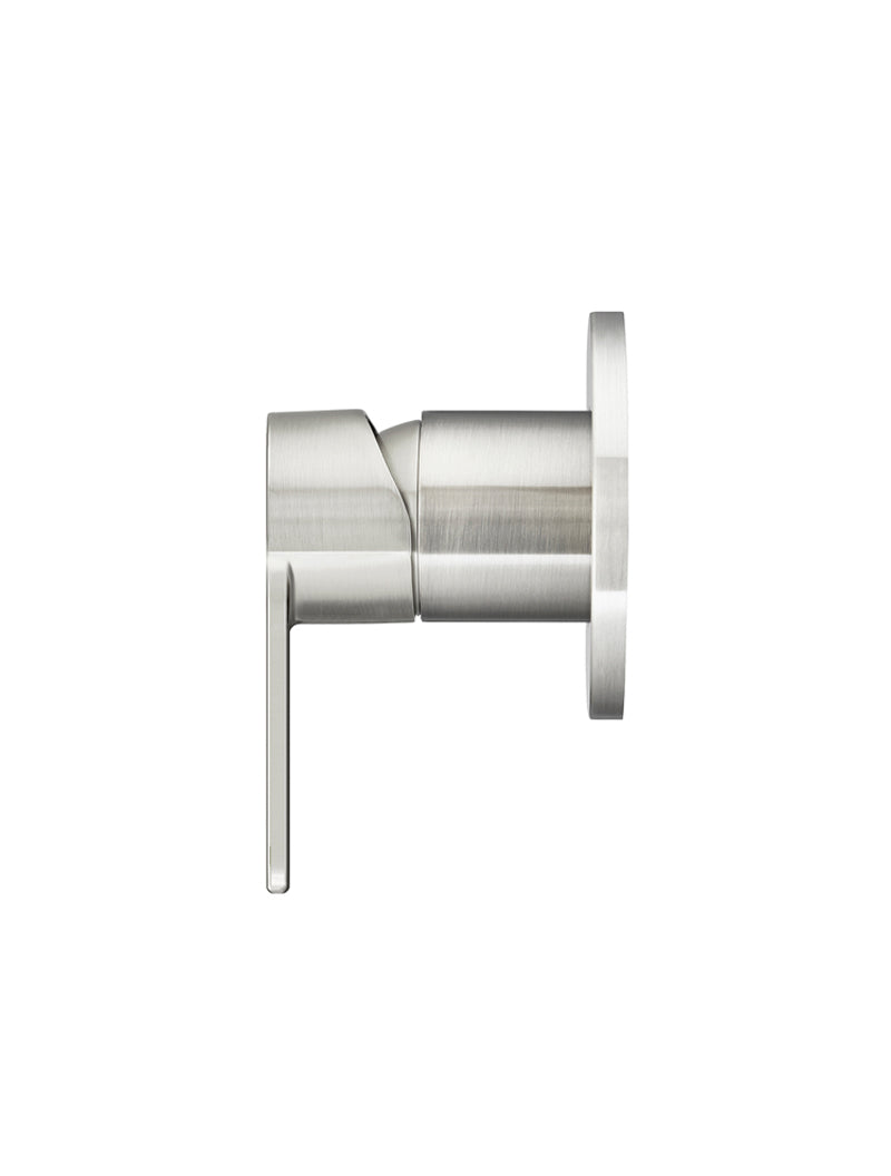 Meir Round Wall Mixer Paddle Handle Trim Kit PVD Brushed Nickel