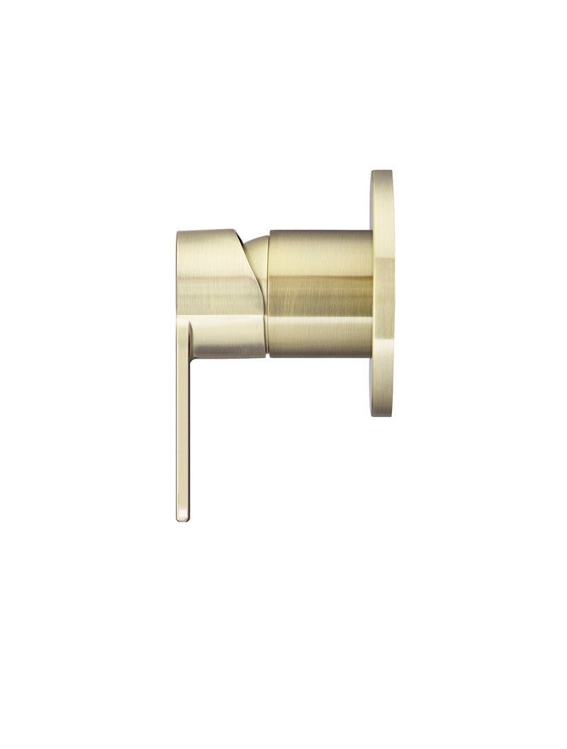 Meir Round Wall Mixer Paddle Handle Trim Kit PVD Tiger Bronze