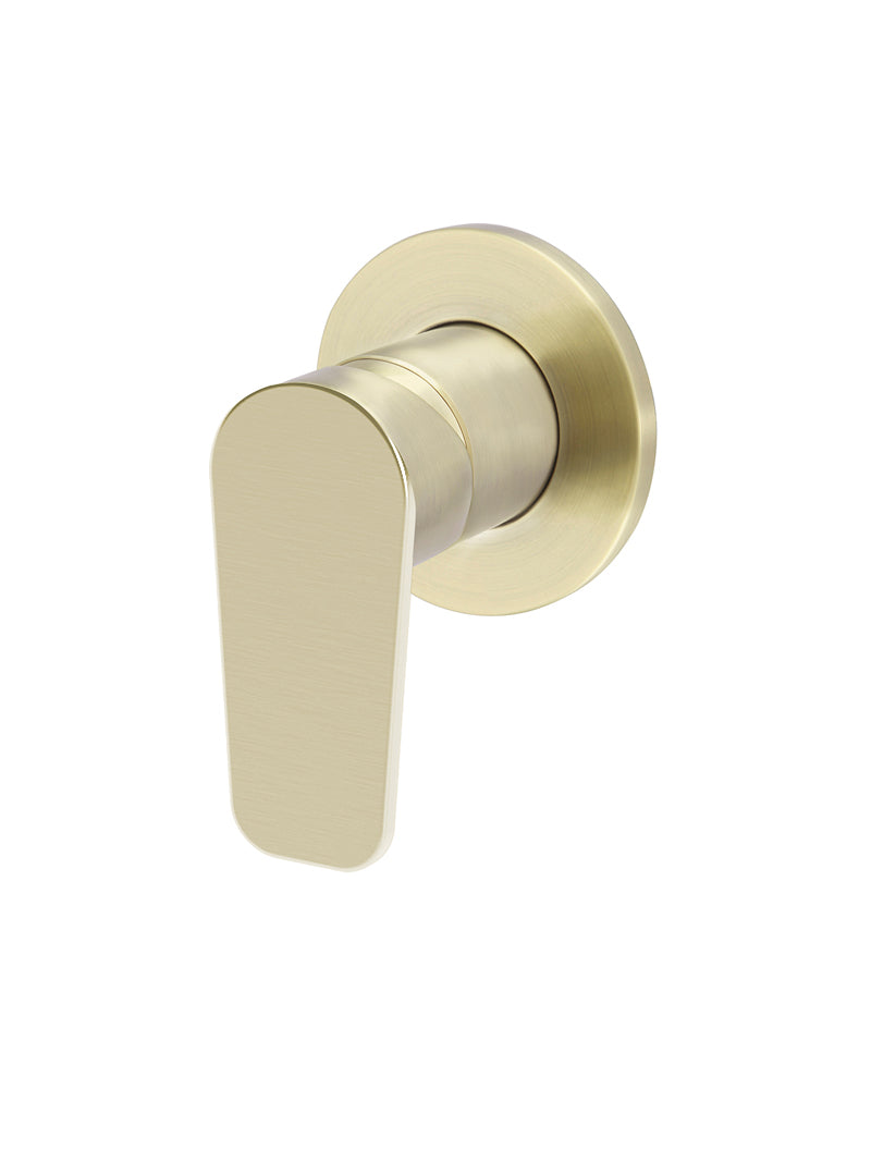 Meir Round Wall Mixer Paddle Handle Trim Kit PVD Tiger Bronze