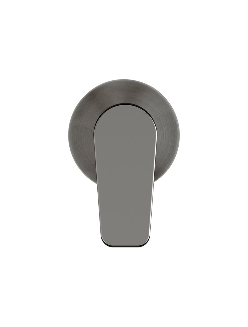 Meir Round Wall Mixer Paddle Handle Trim Kit Shadow Gunmetal
