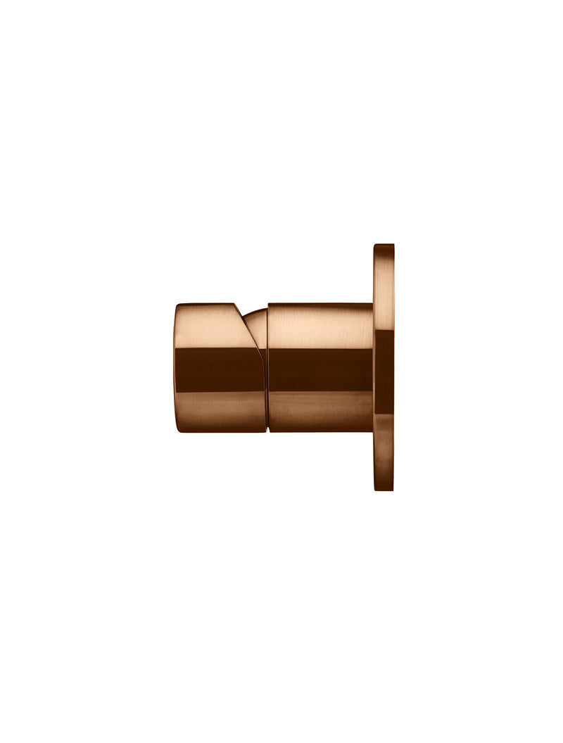 Meir Round Wall Mixer Pinless Handle Trim Kit Lustre Bronze