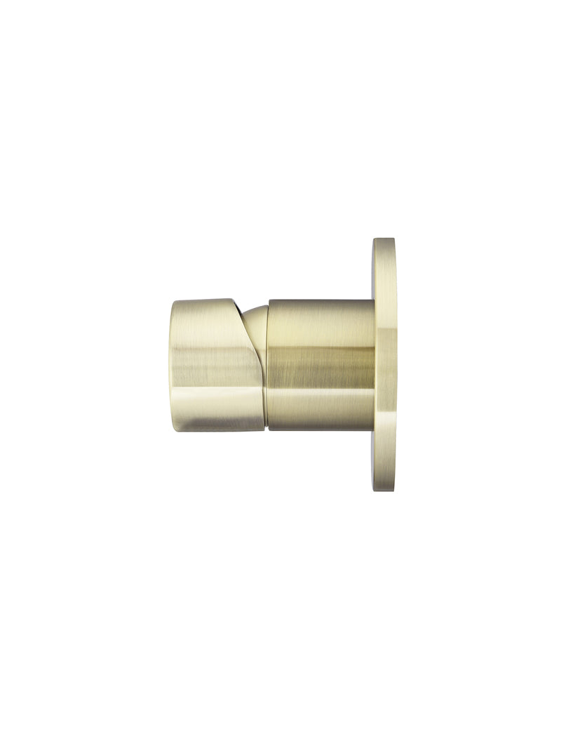 Meir Round Wall Mixer Pinless Handle Trim Kit PVD Tiger Bronze