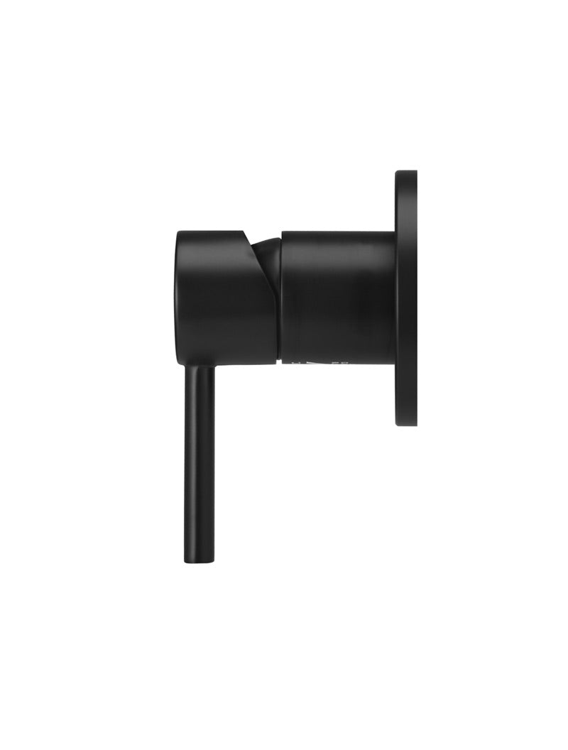 Meir Round Wall Mixer Trim Kit Matte Black