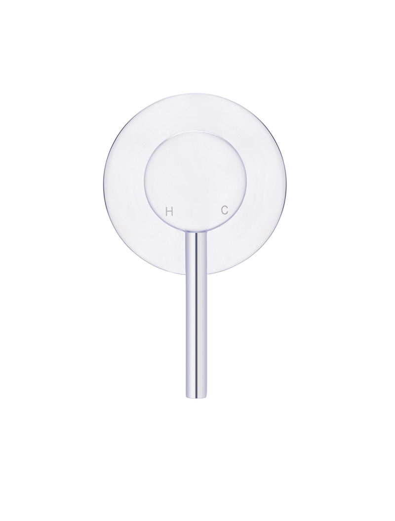 Meir Round Wall Mixer Trim Kit Polished Chrome