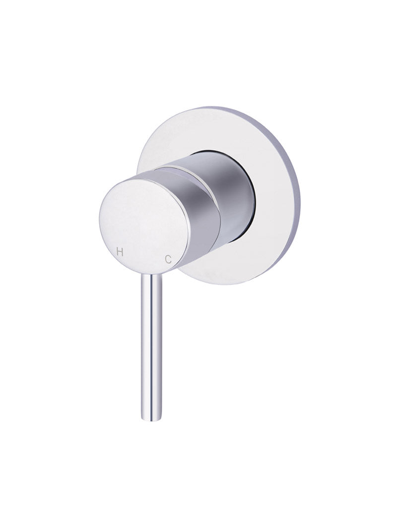 Meir Round Wall Mixer Trim Kit Polished Chrome