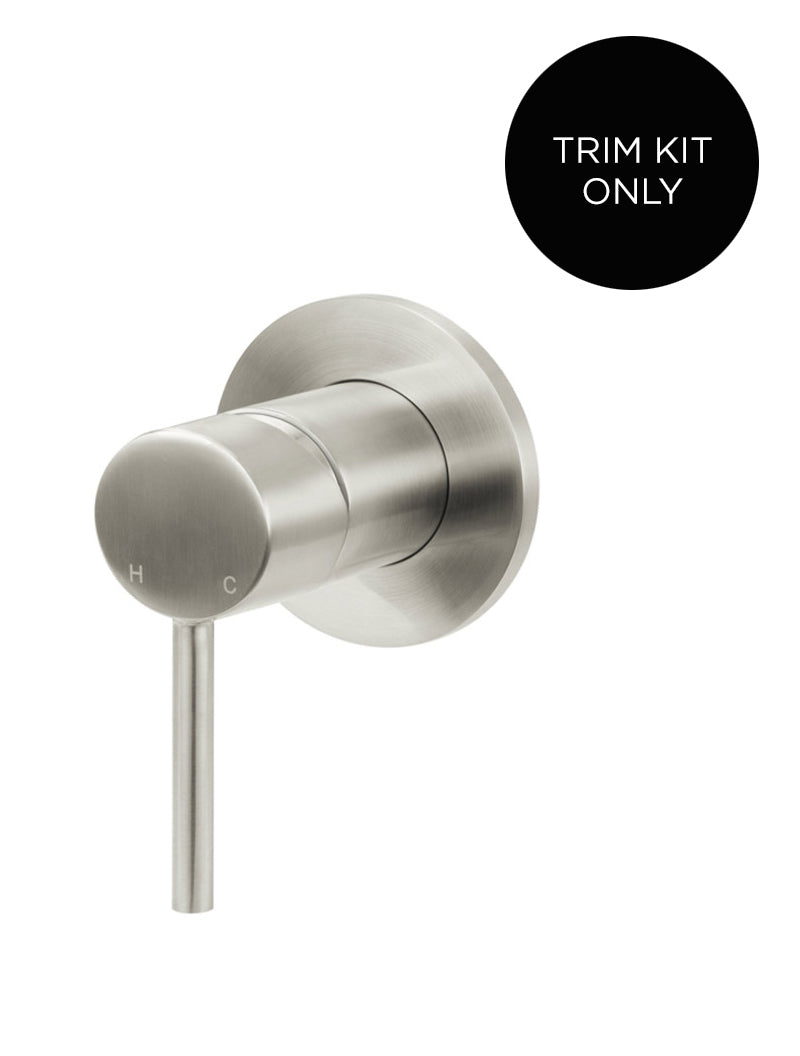 Meir Round Wall Mixer Trim Kit PVD Brushed Nickel