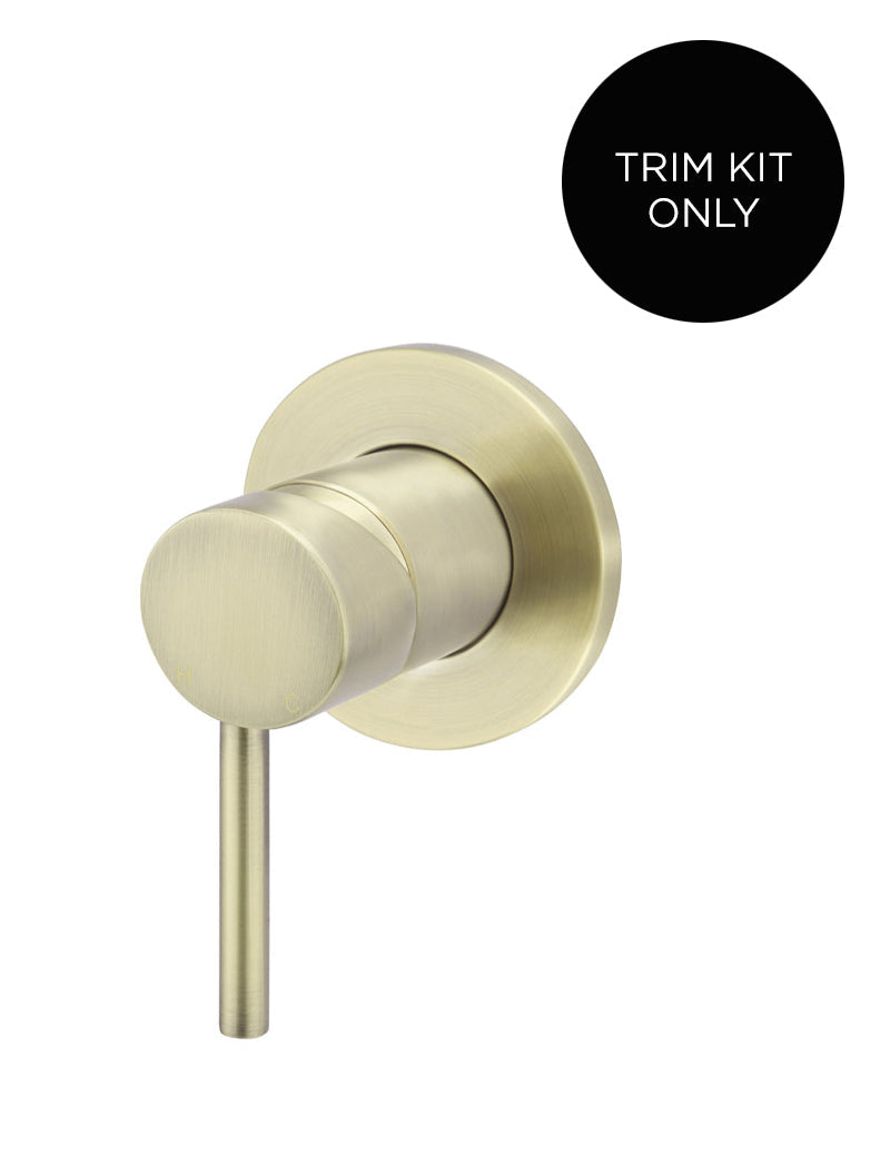 Meir Round Wall Mixer Trim Kit PVD Tiger Bronze
