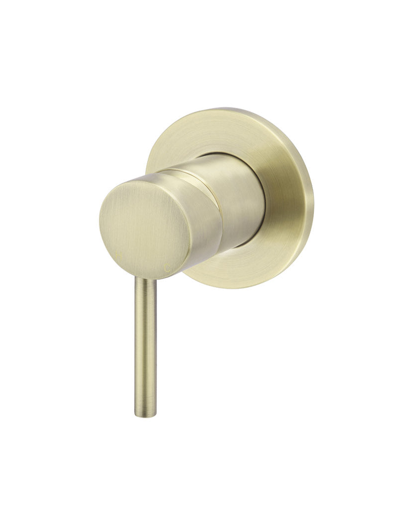 Meir Round Wall Mixer Trim Kit PVD Tiger Bronze