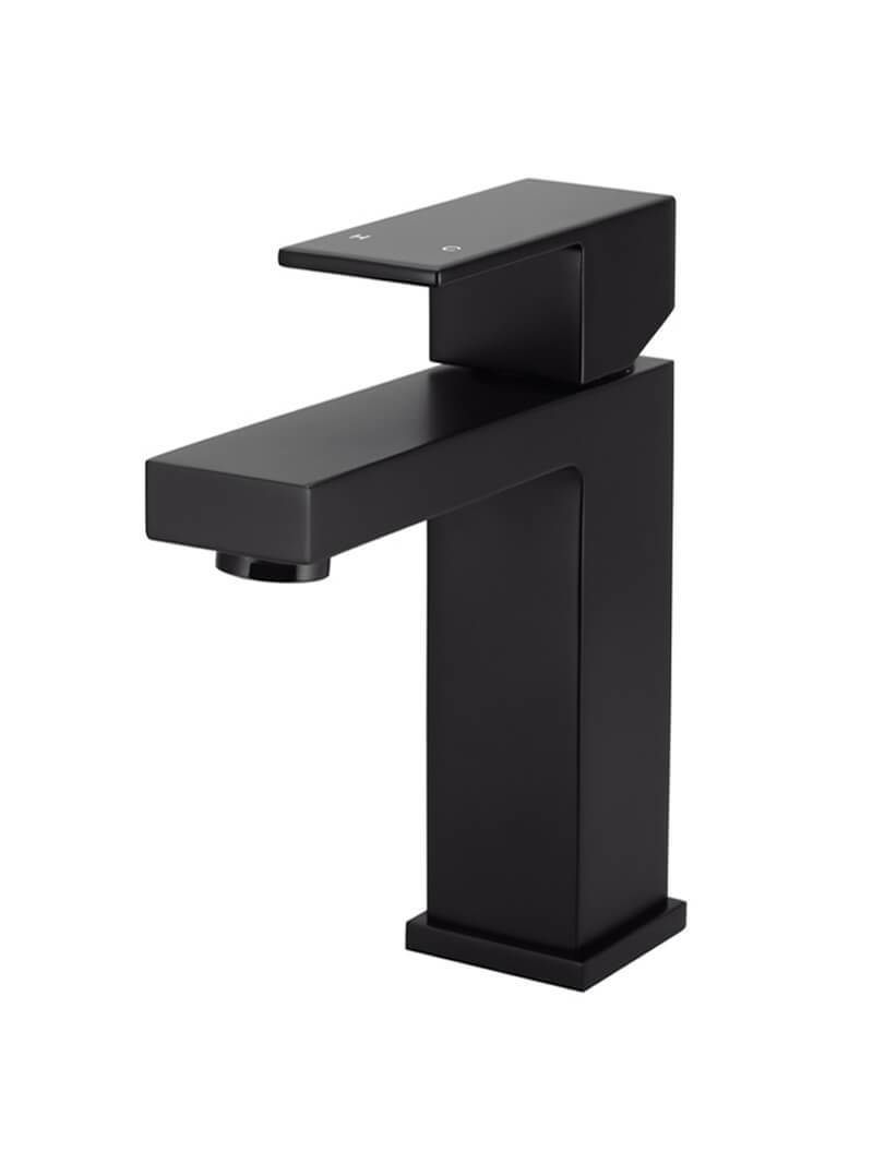 Meir Square Basin Mixer Matte Black