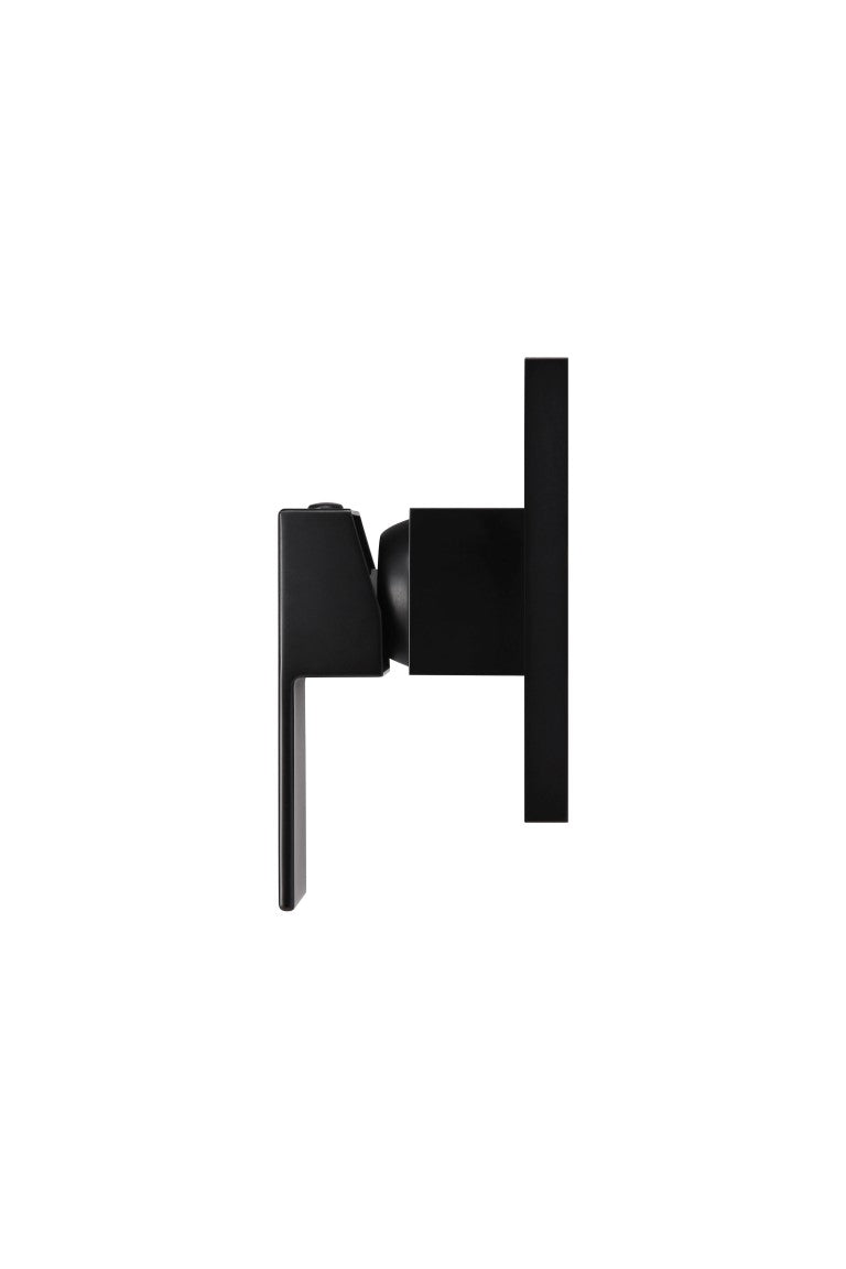 Meir Square Wall Mixer Matte Black