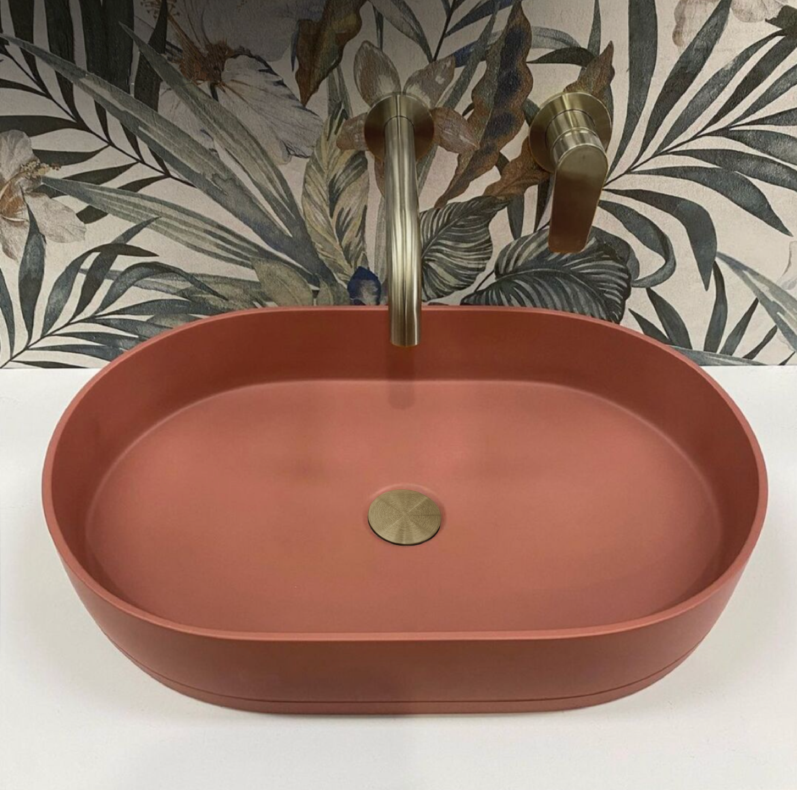 Meir Universal All-in-One Pop Up Waste Basin & Bath PVD Brushed Nickel