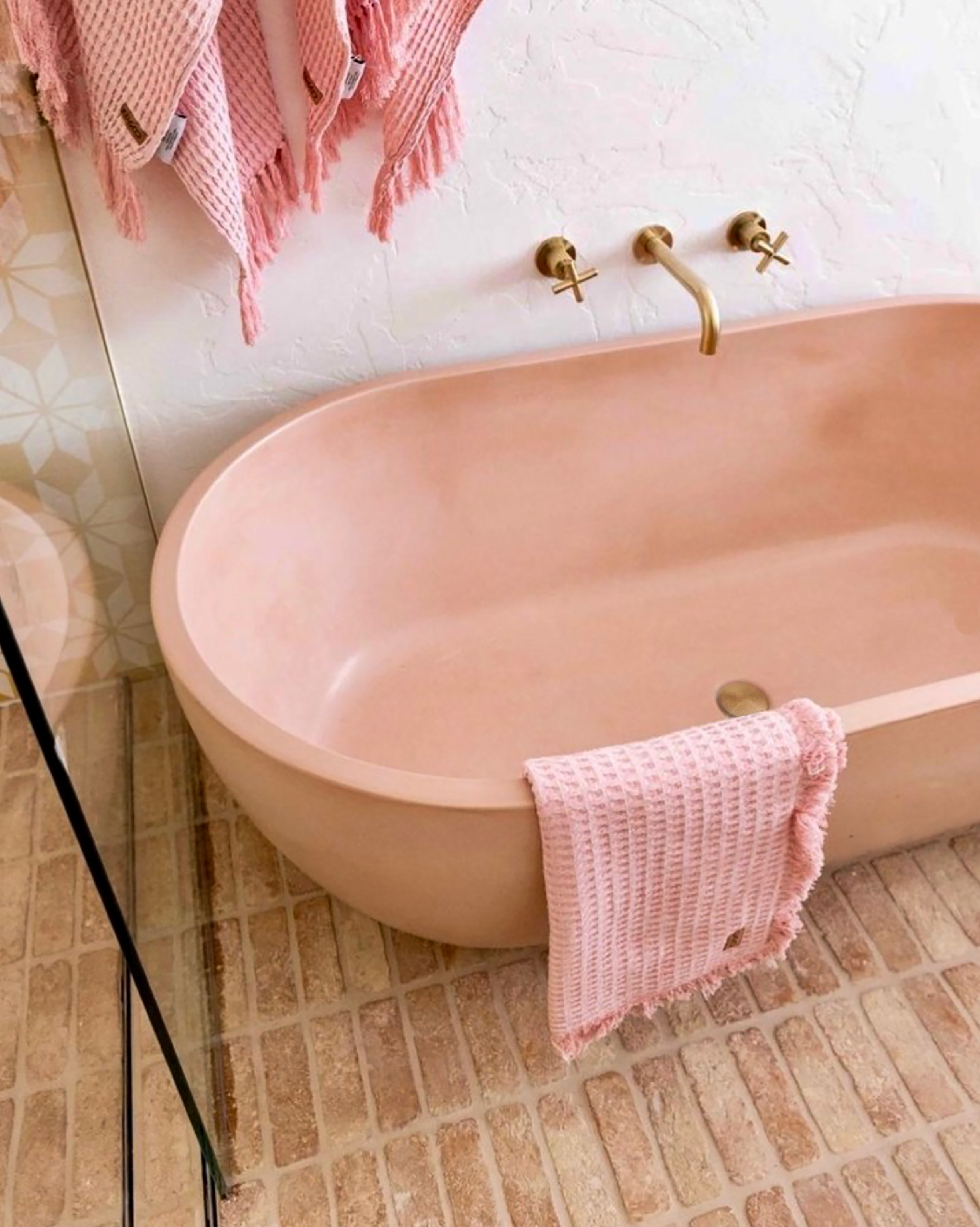 Meir Universal All-in-One Pop Up Waste Basin & Bath PVD Tiger Bronze