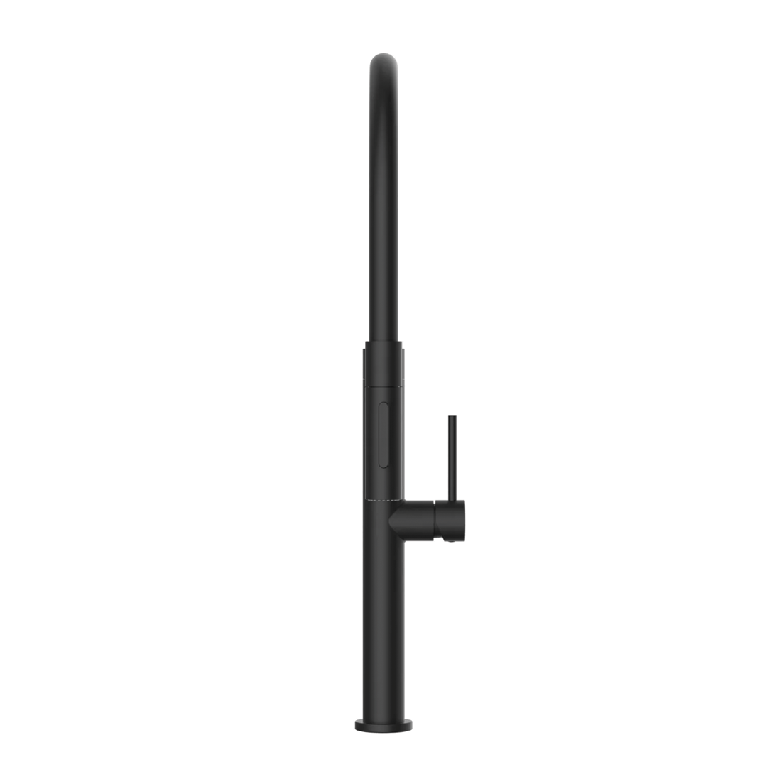 Elite Design Studio -  Meir Pull Down Kitchen Mixer Tap with Magnetic Dock Matte Black