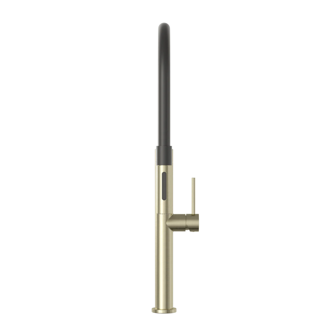 Elite Design Studio -  Meir Pull Down Kitchen Mixer Tap with Magnetic Dock Tiger Bronze