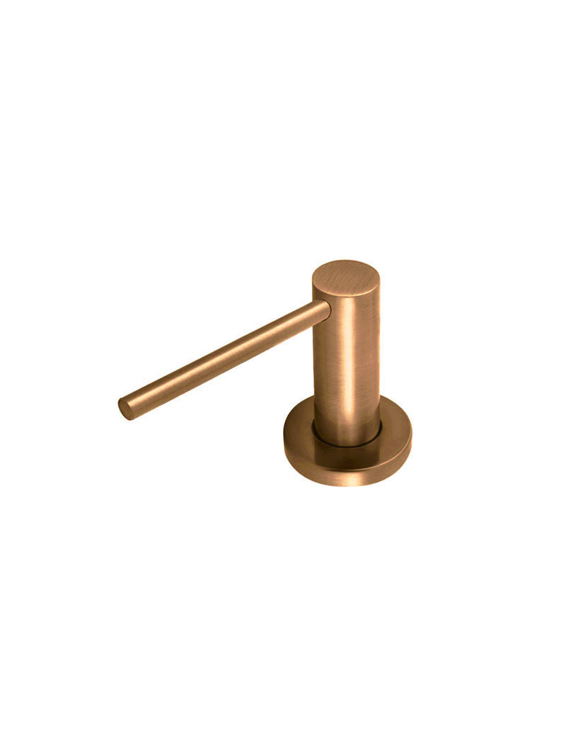 Meir Round Soap Dispenser Lustre Bronze